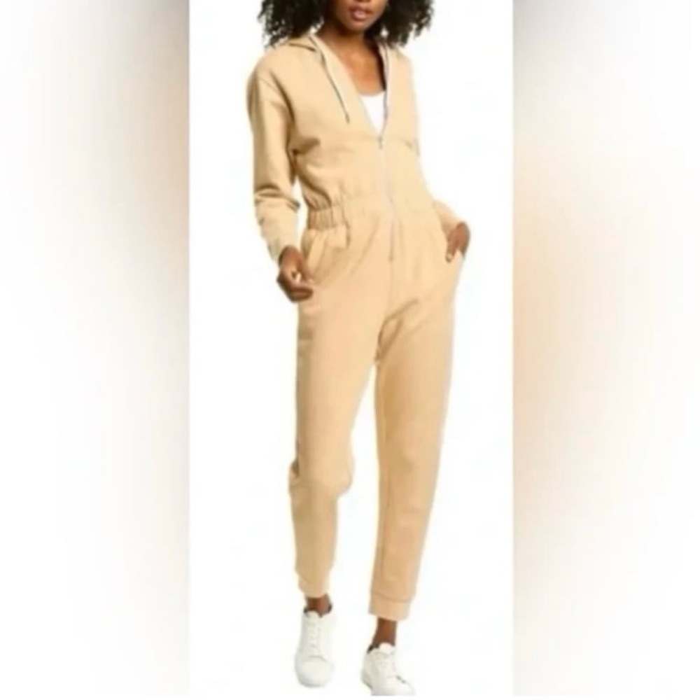 What We Wore Jumpsuit with Fitted Waist and Tapered Legs